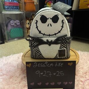 Jack Skellington loungefly Mini Backpack